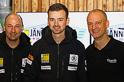 02-vlnr Co Andreas Thauerboeck, Pilot Michael Lengauer, Günther Knobloch CR Daniel Fessl